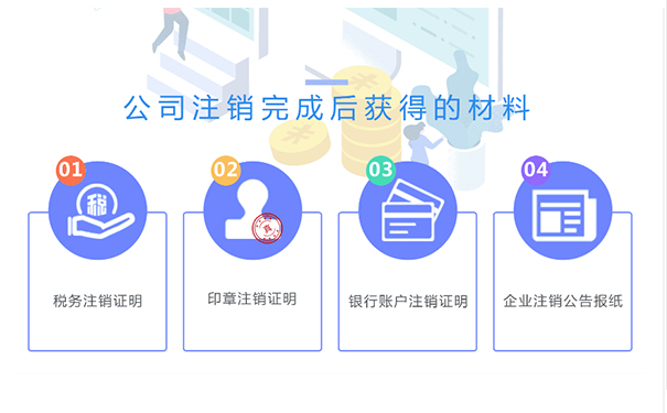 鄭州公司注銷(xiāo)成功，你會(huì)拿到如下材料