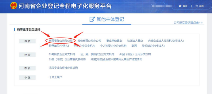 中原區(qū)網(wǎng)上注冊分公司流程選擇有限責(zé)任分公司注冊
